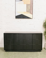 Load image into Gallery viewer, Brutalist Black Credenza