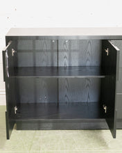 Load image into Gallery viewer, Brutalist Black Credenza