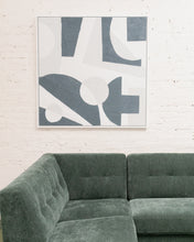 Load image into Gallery viewer, Textured Blue Modern Art Abstract