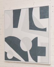 Load image into Gallery viewer, Textured Blue Modern Art Abstract