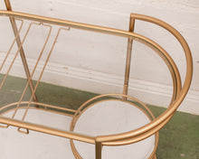 Load image into Gallery viewer, Faux Marble Bar Cart