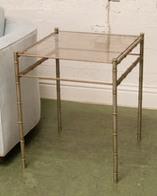 Load image into Gallery viewer, Bamboo Mid Century End Table