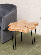 Load image into Gallery viewer, Burlwood Acacia Side Table