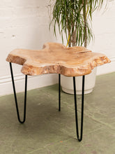 Load image into Gallery viewer, Burlwood Acacia Side Table