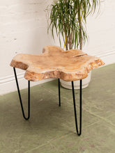 Load image into Gallery viewer, Burlwood Acacia Side Table