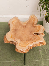 Load image into Gallery viewer, Burlwood Acacia Side Table