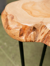 Load image into Gallery viewer, Burlwood Acacia Side Table