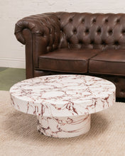 Load image into Gallery viewer, Concrete Faux Marble Coffee Table