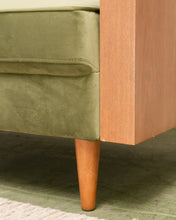 Load image into Gallery viewer, Clement Sofa in Olive Green