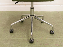 Load image into Gallery viewer, Green and Black Rattan Office Chair