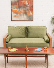 Load image into Gallery viewer, Clement Sofa in Olive Green