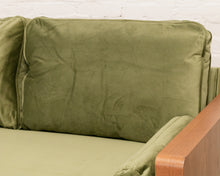 Load image into Gallery viewer, Clement Sofa in Olive Green