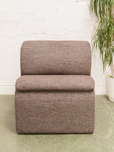 Load image into Gallery viewer, Brown Sculptural Lounge Chair