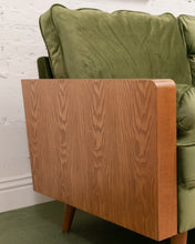 Load image into Gallery viewer, Clement Sofa in Olive Green