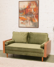 Load image into Gallery viewer, Clement Sofa in Olive Green
