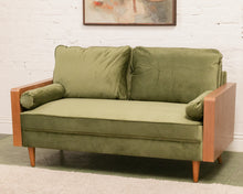 Load image into Gallery viewer, Clement Sofa in Olive Green