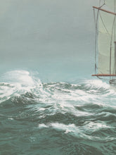 Load image into Gallery viewer, At Sea Fine Art Oil Painting by Torrevillas