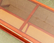 Load image into Gallery viewer, Glass Magazine Coffee Table