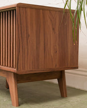 Load image into Gallery viewer, Axel Slat Credenza Media Stand