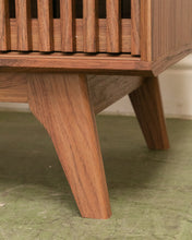 Load image into Gallery viewer, Axel Slat Credenza Media Stand