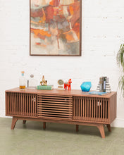 Load image into Gallery viewer, Axel Slat Credenza Media Stand