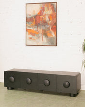 Load image into Gallery viewer, Cecilia Low Profile Media Stand in Black