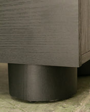 Load image into Gallery viewer, Cecilia Low Profile Media Stand in Black
