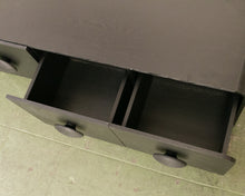 Load image into Gallery viewer, Cecilia Low Profile Media Stand in Black