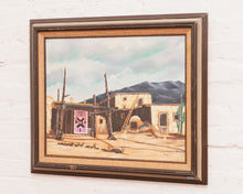 Load image into Gallery viewer, Native American Oil Painting Signed by Kochie