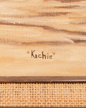 Load image into Gallery viewer, Native American Oil Painting Signed by Kochie