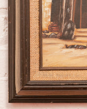 Load image into Gallery viewer, Native American Oil Painting Signed by Kochie