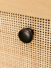 Load image into Gallery viewer, Oval Rattan Drawer Front Nightstand