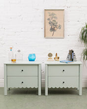 Load image into Gallery viewer, Mint Dixieland Nightstands
