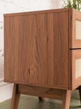 Load image into Gallery viewer, Pair of Mell 2 Drawer Nightstands in Walnut Finish