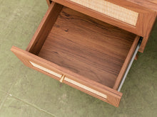 Load image into Gallery viewer, Pair of Mell 2 Drawer Nightstands in Walnut Finish