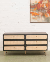 Load image into Gallery viewer, Vanessa 62 inch 6 Drawer Dresser