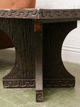 Load image into Gallery viewer, Vintage Square Hand Carved End Table