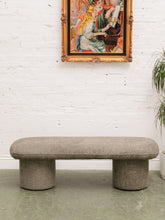 Load image into Gallery viewer, Green Bench With Large Rounded Legs