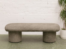 Load image into Gallery viewer, Green Bench With Large Rounded Legs