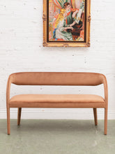 Load image into Gallery viewer, Alexander Bench in Rootbeer