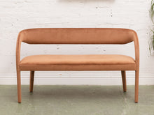 Load image into Gallery viewer, Alexander Bench in Rootbeer