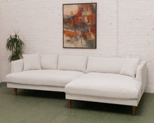 Load image into Gallery viewer, Elisa Oatmeal Sectional Sofa with Right Chaise