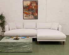 Load image into Gallery viewer, Elisa Oatmeal Sectional Sofa with Right Chaise