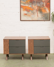 Load image into Gallery viewer, Anaith Nightstands in Grey