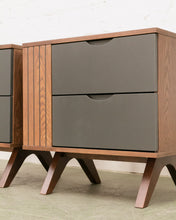 Load image into Gallery viewer, Anaith Nightstands in Grey