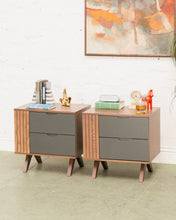 Load image into Gallery viewer, Anaith Nightstands in Grey