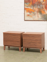 Load image into Gallery viewer, Double Slat Nightstands