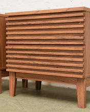 Load image into Gallery viewer, Double Slat Nightstands