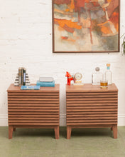 Load image into Gallery viewer, Double Slat Nightstands