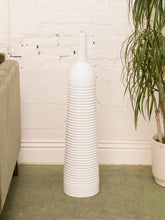 Load image into Gallery viewer, Tall Ribbed Vase